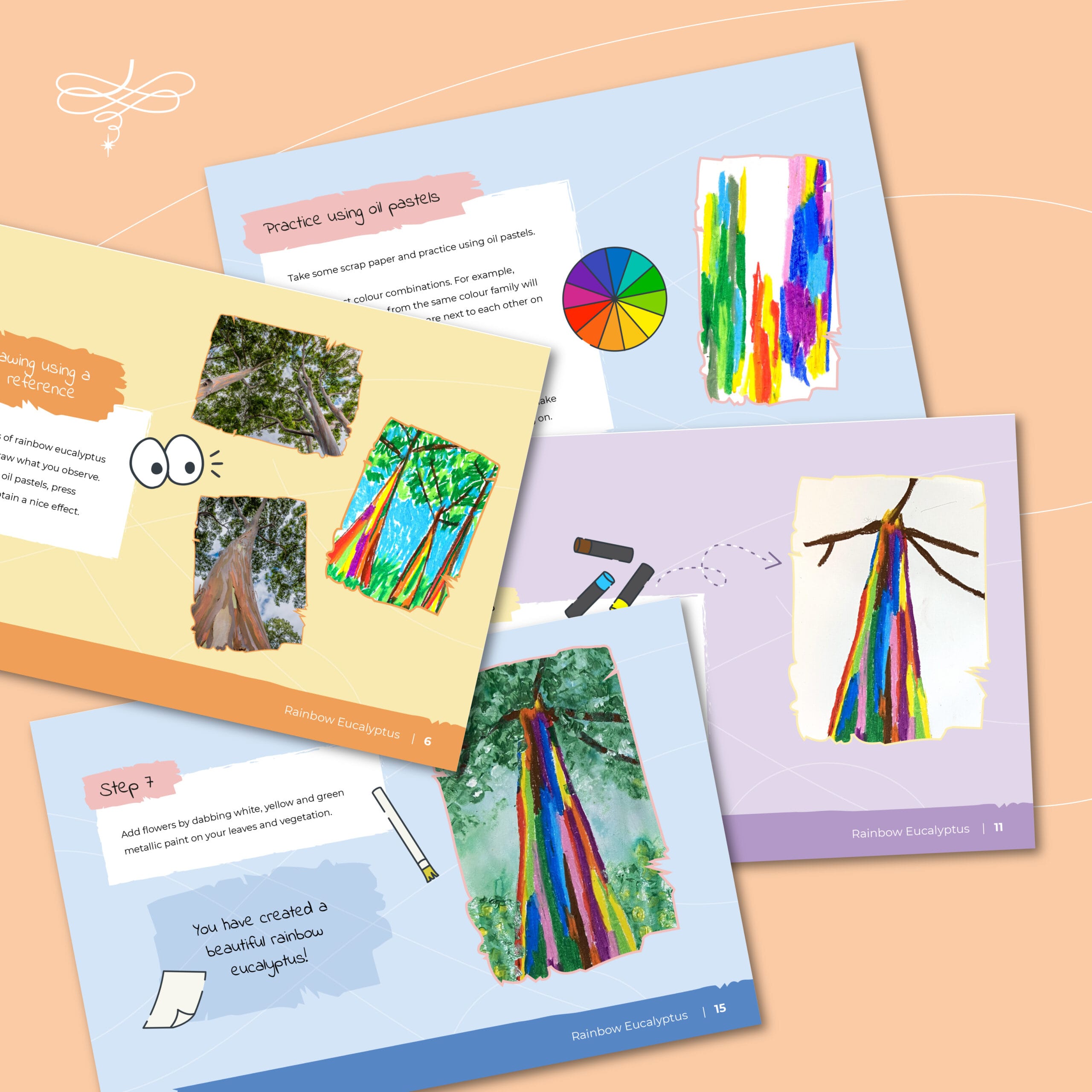 rainbow eucalyptus tree activity box