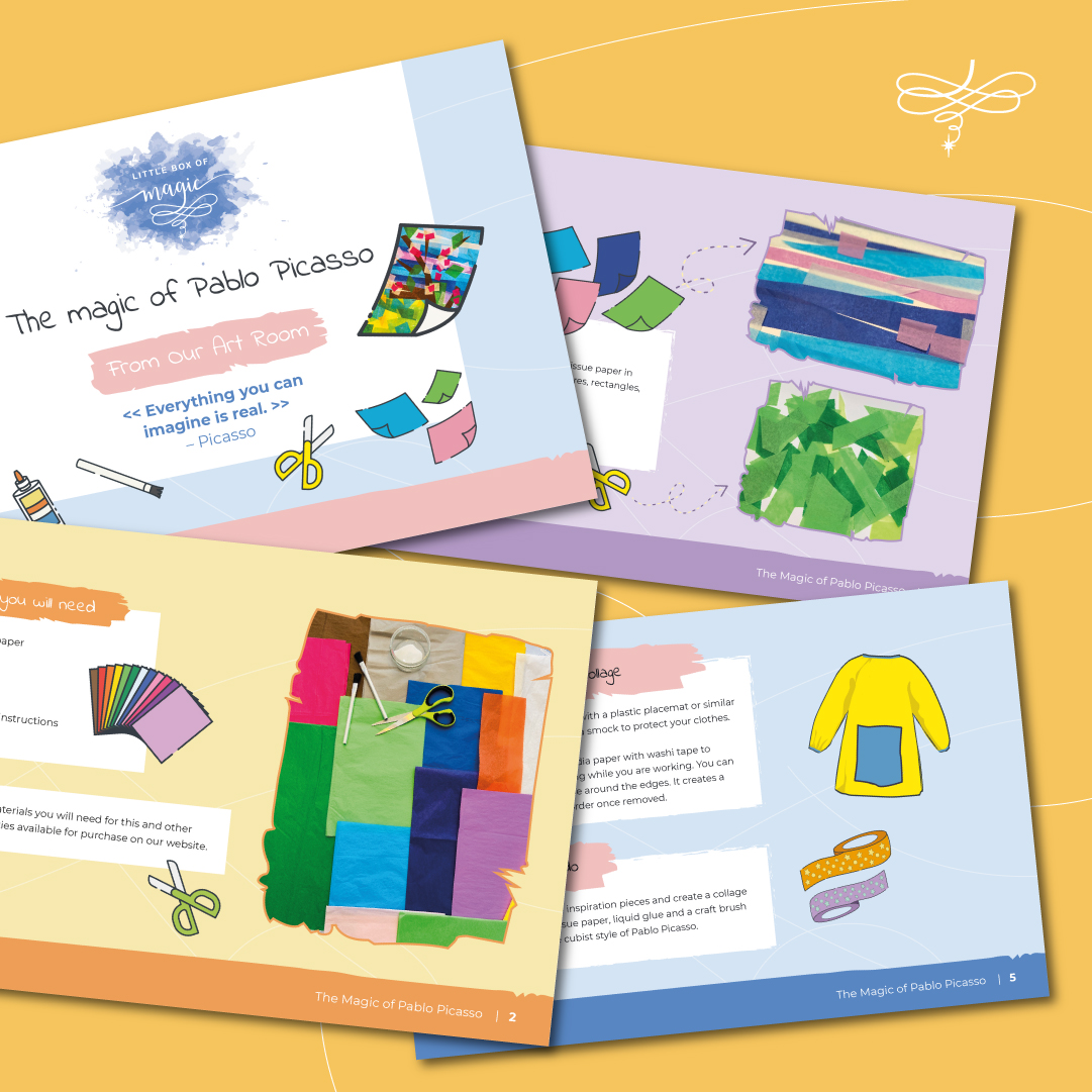 la magie de picasso activity box
