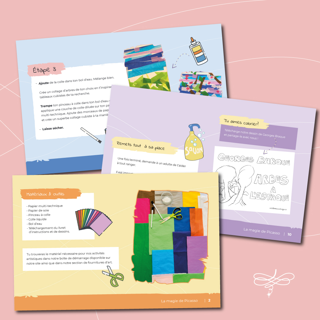 la magie de picasso activity box