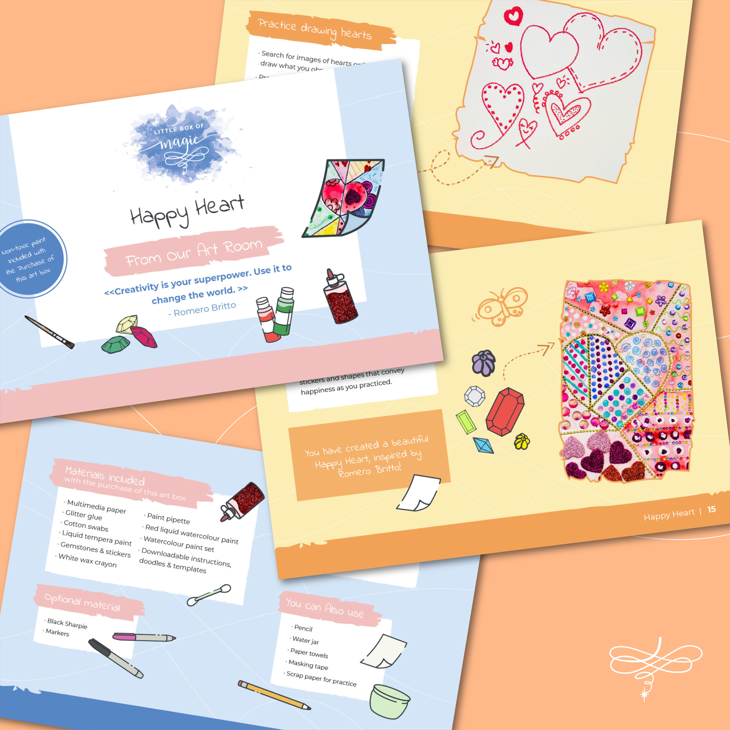 happy heart activity box