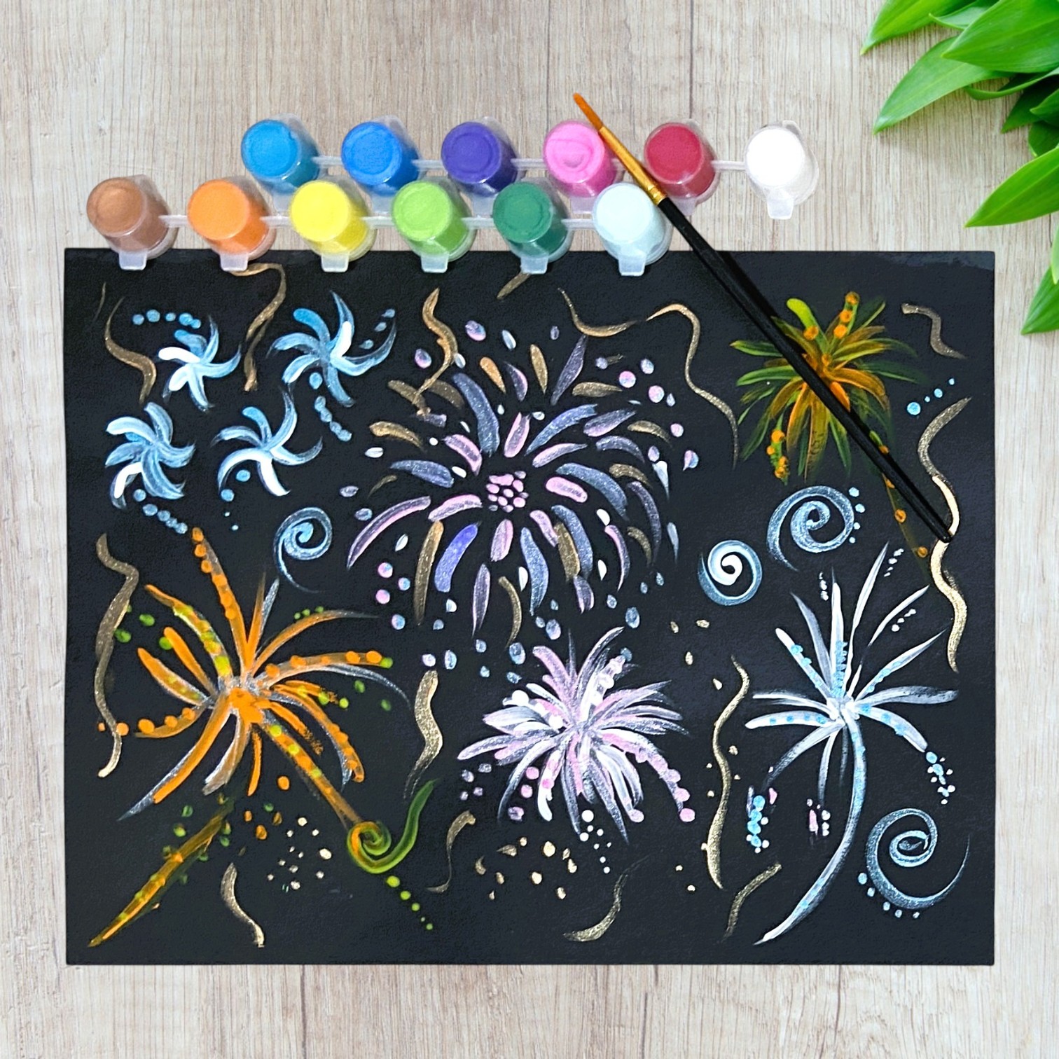 fireworks magic activity box