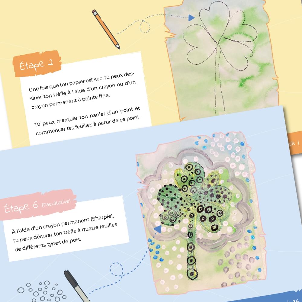 Lucky Shamrock Activity Box